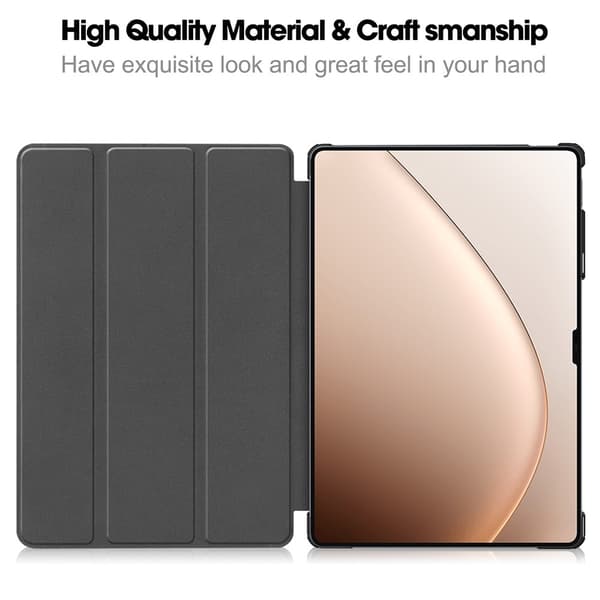 Til Xiaomi Pad 7 Ultra Cover Stødsikkert Stand Cover til Tablet - Sort Black