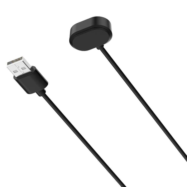 Realme Band 2 RMW2010 Magnetisk 5V USB Laddningskabel docka Svart