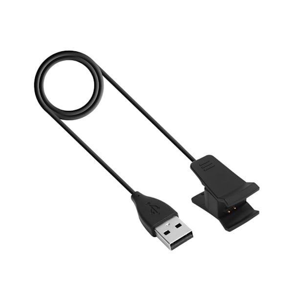 100cm korvaava USB - latauskaapeli Fitbit Alta - musta Black