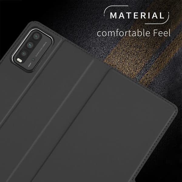 Till Xiaomi Redmi 9T Plånboksfodral Svart