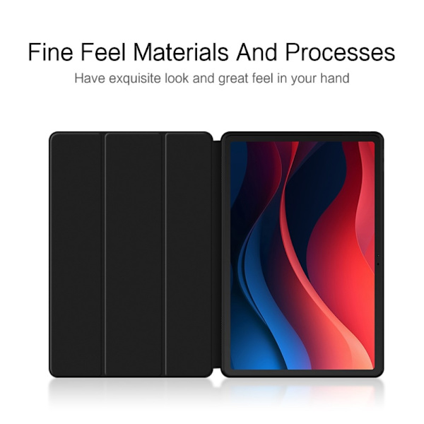 Tri-fold etui for Lenovo Tab M11 - Svart Black