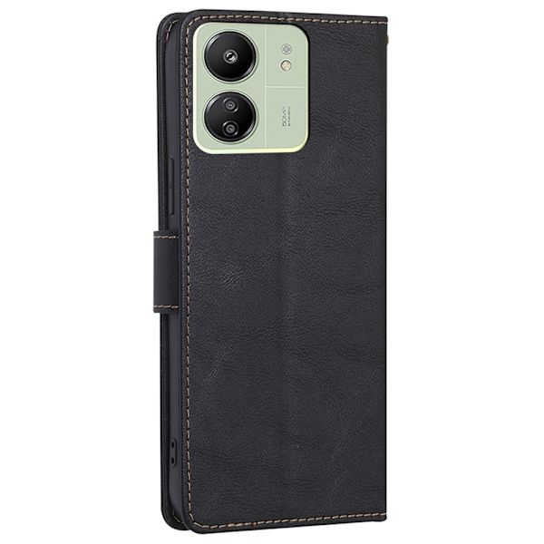Lompakkokotelon suojakuori Xiaomi Redmi 13C:lle Black