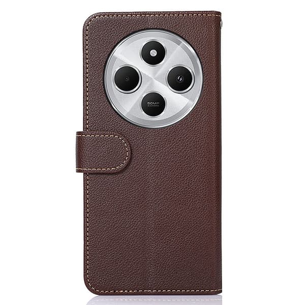 KHAZNEH Pung etui til Xiaomi Redmi 14C Brown