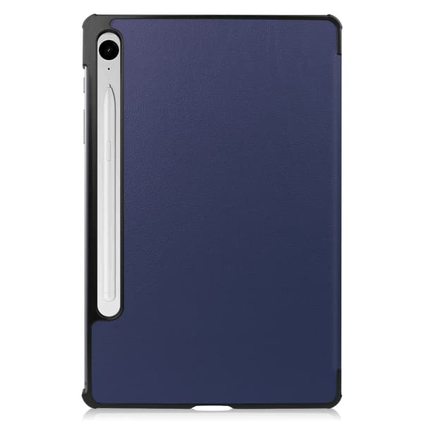 For Samsung Galaxy Tab S10 Lite / S10 FE / S9 FE Deksel med Stativ - Mørkeblå Blue