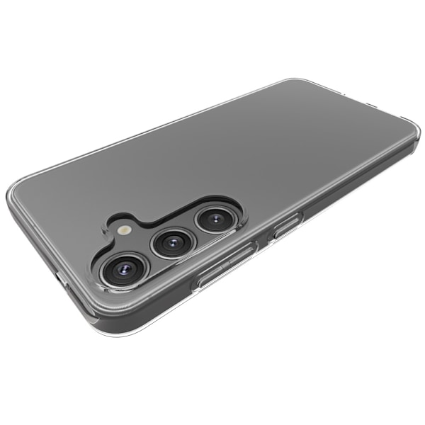 Til Samsung Galaxy S25 Case TPU Cover Bagside Transparent