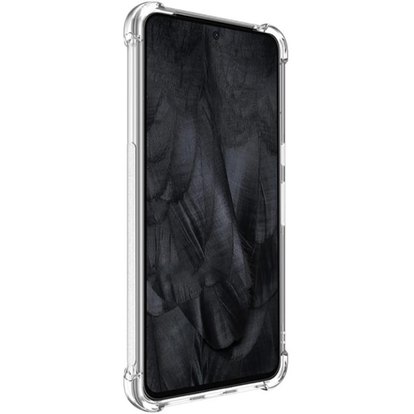 IMAK neljän kulman turvatyynyn suojus TPU-suojukselle Pixel 8 Pro Transparent