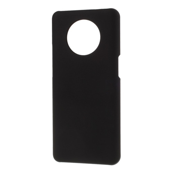 Gummibelagt hårdt pc-telefontaske til OnePlus 7T - Sort Black