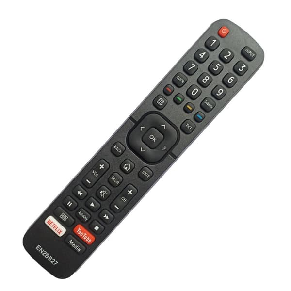 Fjärrkontroll Ersättning EN2BB27 För Hisense TV Svart