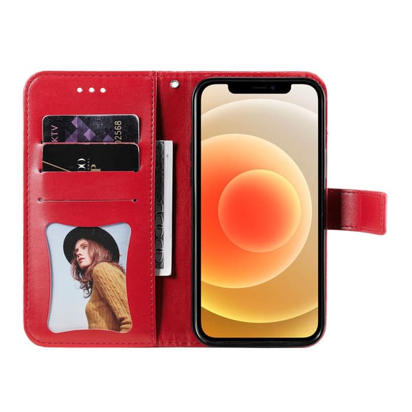 Xiaomi 17T Lompakkokotelo Mandala Red