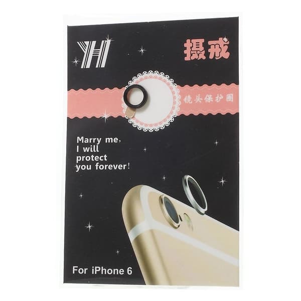 Beskyttende kameralinse til iPhone 6 Blue
