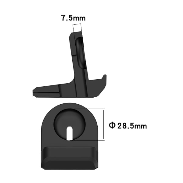 Ställ och laddare / docka för Google Pixel Watch 2 Svart