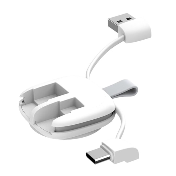 Oplader til Apple Watch opladningsbase med Type-C/USB-kabler White