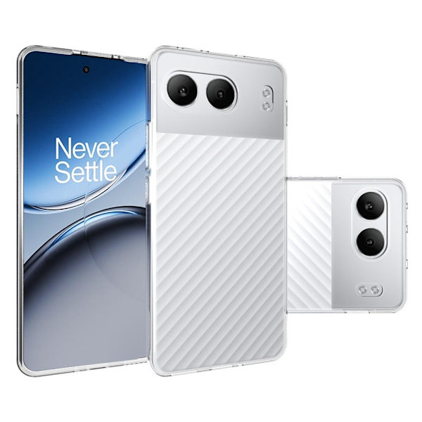 För OnePlus Nord 4 Fodral TPU Reptålig Genomskinlig skal Transparent