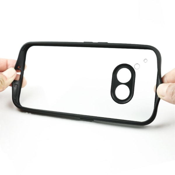 For Nothing -puhelin (2a) + akryyli putoamista estävä puhelinkot Transparent