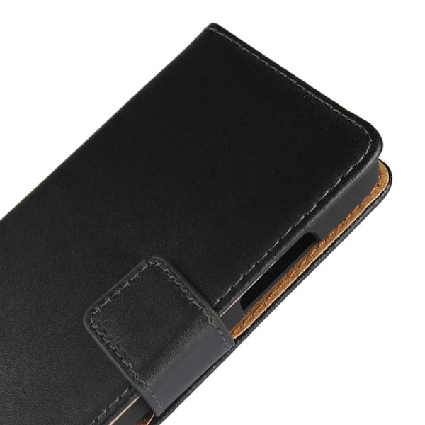 Plånboksfodral Till Lenovo B Läder Svart Black