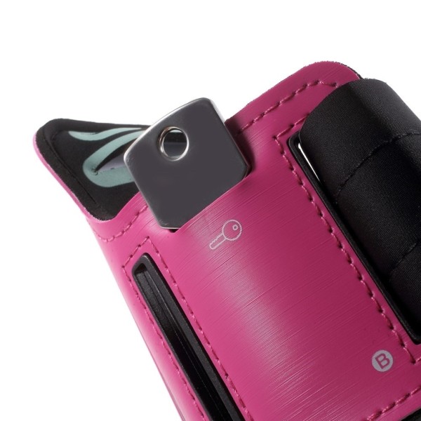 Urheiluranneke Samsung Galaxy S6 ROSE -puhelimeen Pink
