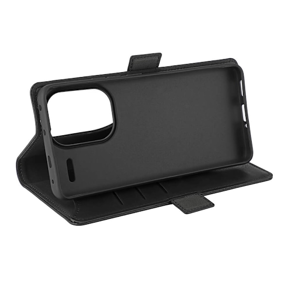 GEAR Wallet cover, sort til Xiaomi Redmi Note 13 Pro+ Black