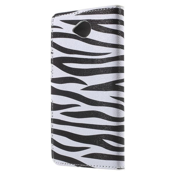 Microsoft Lumia 650 Lommebokveske - Zebra Black