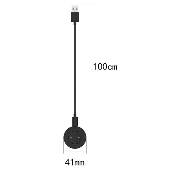 Til Huawei Watch GT GT 2 Honor Watch GS3i Honor Magisk oplader Black