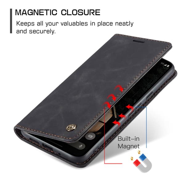 CASEME For Google Pixel 10 Pro XL Etui med Stativ Black