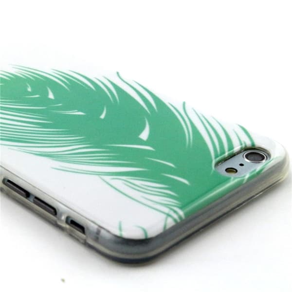 Iphone 6/6S 4.7" TPU Cover Grøn Blad
