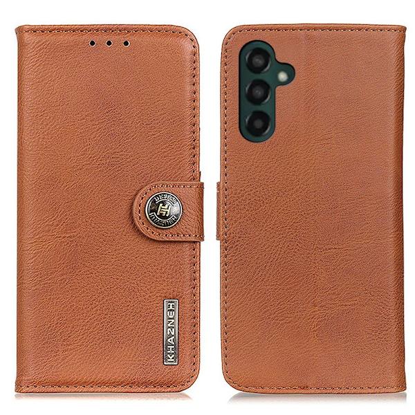 KHAZNEH Vintage lompakkokotelo Samsung Galaxy A25 Brown