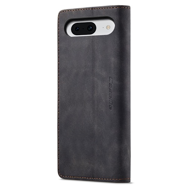 CASEME Retro Lompakkokotelo Pixel 8a Black