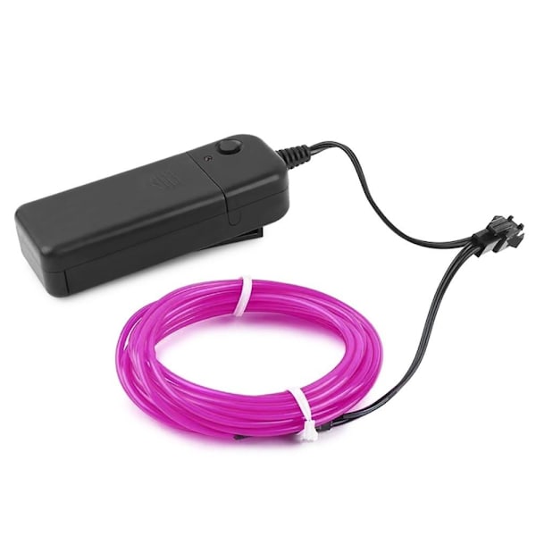 LED Scooter Lysstripe Vanntett Biler Atmosfære 3 Lysmoduser - Lilla Purple