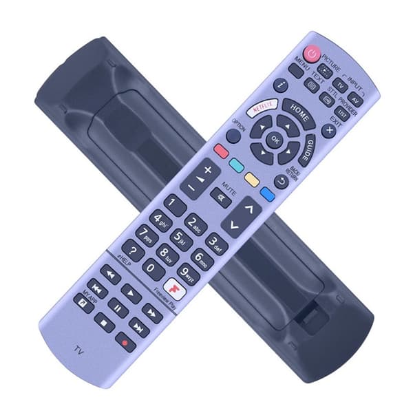 Fjernkontrollerstatning for N2QAYB001254 For Panasonic TV Silver
