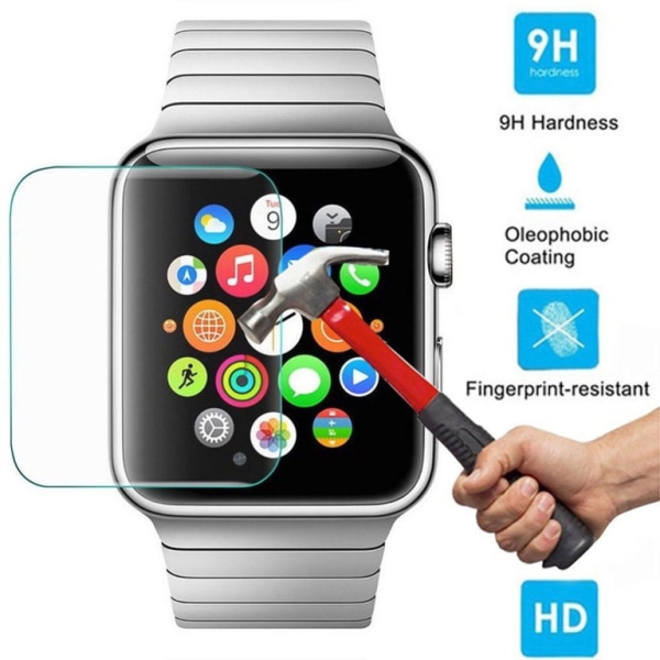 Apple Watch Watch 42mm Herdet Glass 0,3 mm Transparent