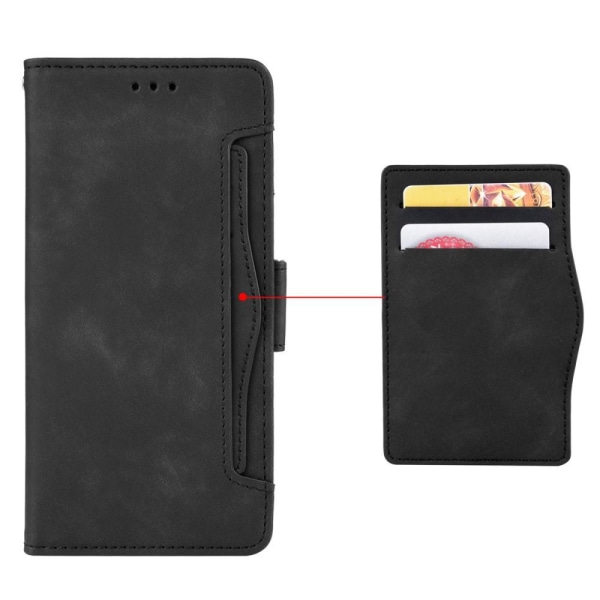 Wallet Stand Flip-telefontaske til OnePlus Nord CE 5G - Sort Black