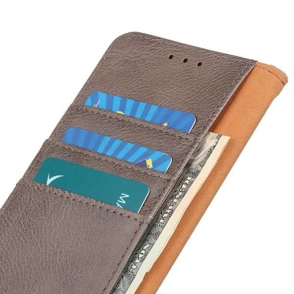 KHAZNEH lompakkoteline Motorola Moto G 5G: lle 2022 - Khaki Khaki