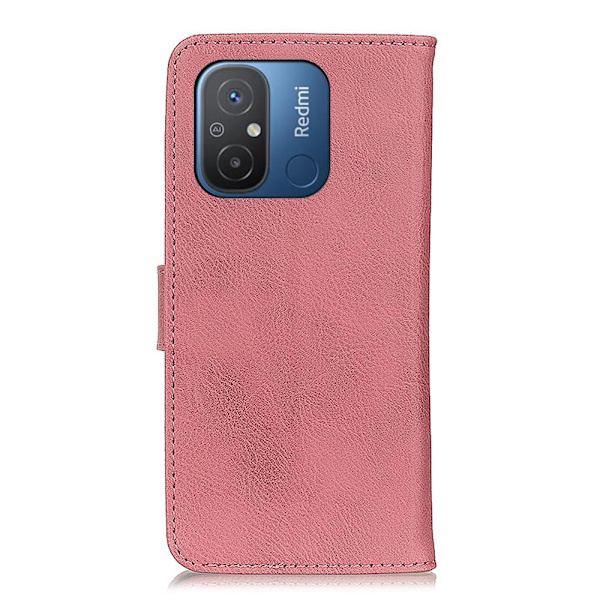 KHAZNEH Xiaomi Redmi 12C Lompakkotelolle - Vaaleanpunainen Pink