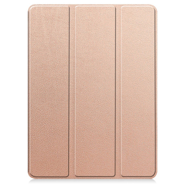 iPad Pro 11 (2024) Kolminkertainen Teline Tabletin Suojakuori Kynäpidikkeellä Pink gold