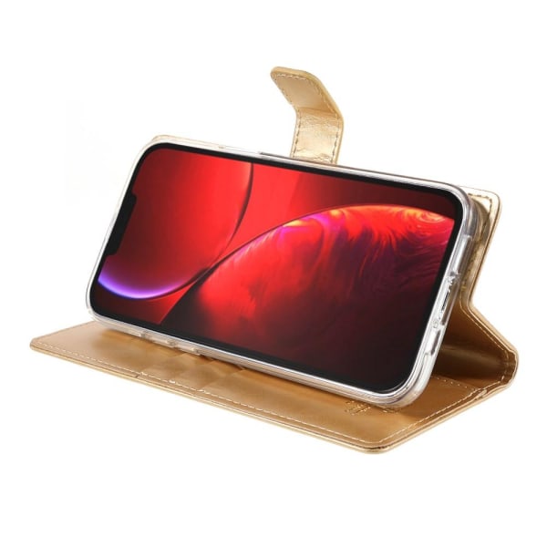 MERCURY GOOSPERY Blue Moon Lompakkokotelo iPhone 13 Pro Max - Kulta Gold