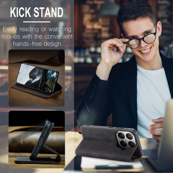 CASEME Til Xiaomi 17T Pungcover Black