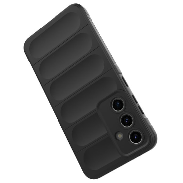 Til Samsung Galaxy S24 FE Blød TPU Stødsikkert Telefoncover - Sort Black