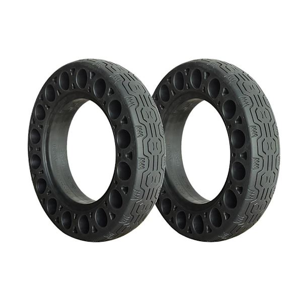 Räjähdysvastainen kumirengas Ninebot Max G30 sähköskootterille 2kpl Black