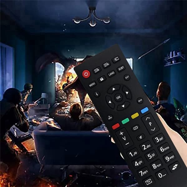 Fjärrkontroll Ersättning för RCA39126 För Panasonic TV Svart