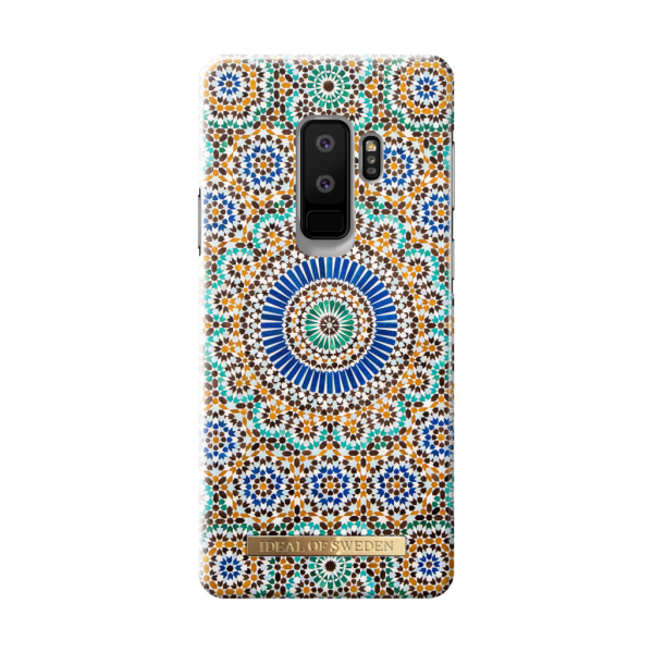 iDeal Of Sweden Samsung Galaxy S9 Plus case - MAROCCAN ZELLIGE Multicolor