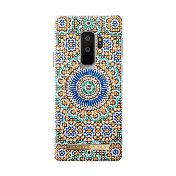iDeal Of Sweden Samsung Galaxy S9 Plus Case - MAROCCAN ZELLIGE Multicolor
