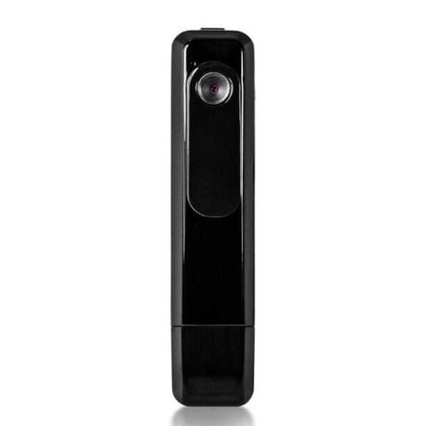 Lommekamera 1080P håndholdt minikameraoptager Sportskamera Black