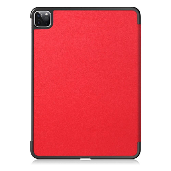 Apple iPad Pro 11 (2020) Slim fit tri-fold fodral - Röd Röd