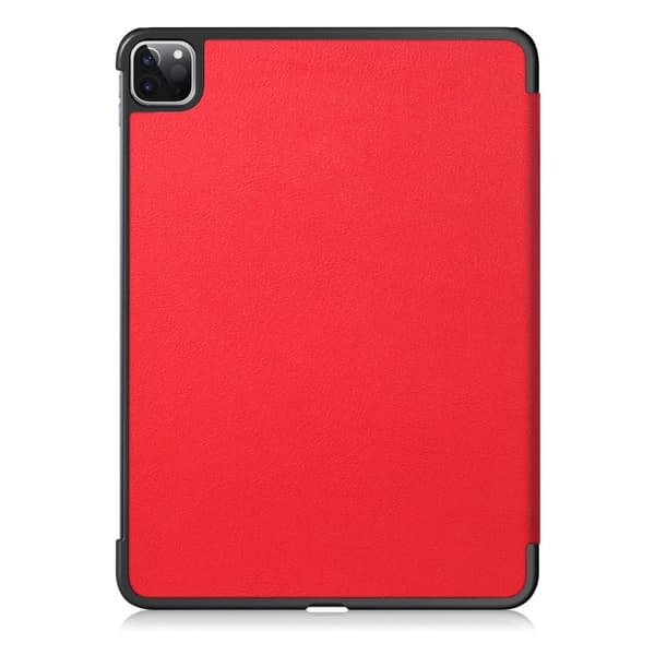 Tri - fold Suojakuori - iPad Pro 11 (2020) / (2018) - Punainen Red