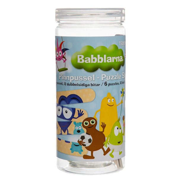 Babblarna - Pinnpussel Multicolor