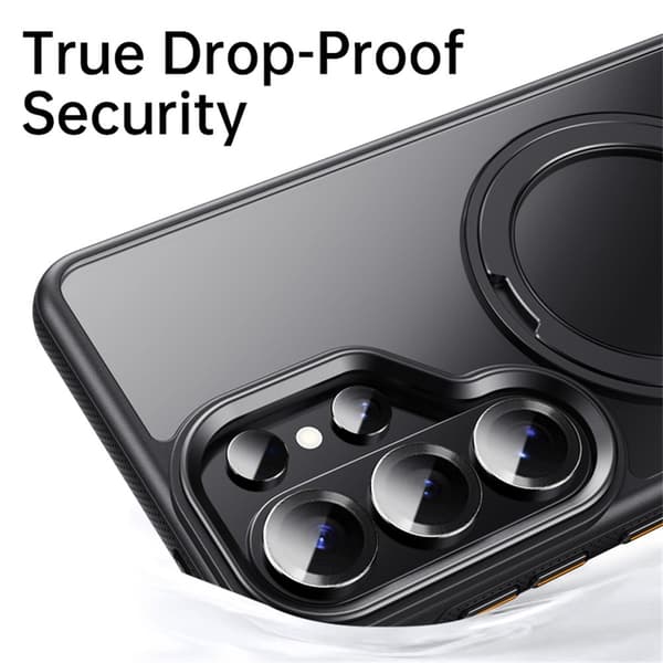 Til Samsung Galaxy S26 Ultra Magnetisk Mobildeksel Black