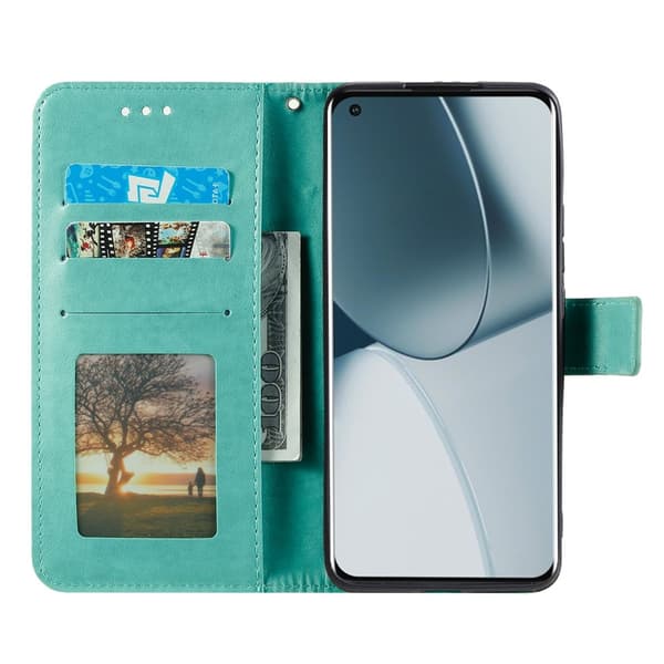 Lommebokdeksel med Stativ og Håndleddsstropp til Sony Xperia 1 VIII Green