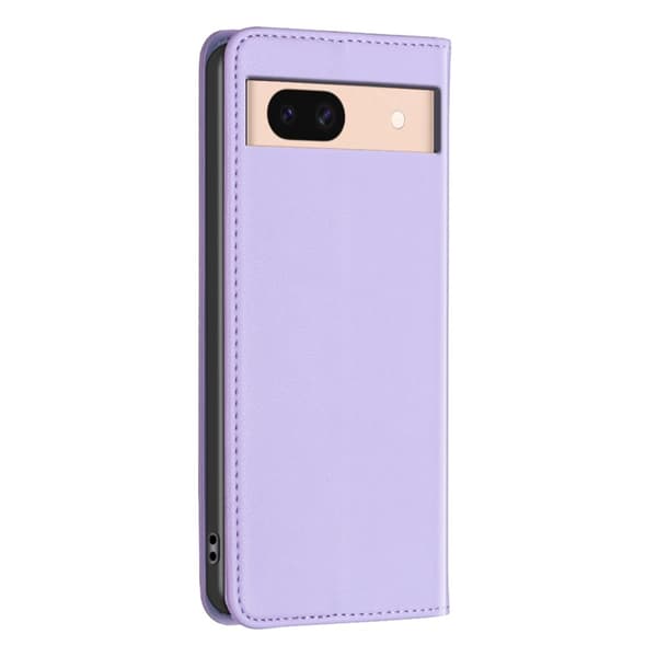 BINFEN COLOR Google Pixel 8a - kotelo PU - nahkainen puhelimen Purple