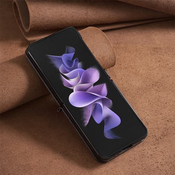 BINFEN COLOR Stødsikkert telefoncover til Samsung Galaxy Z Flip8 Black