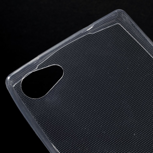 Sony Xperia Z5 Compact Slim TPU kotelo LÄPINÄKYVÄ Transparent